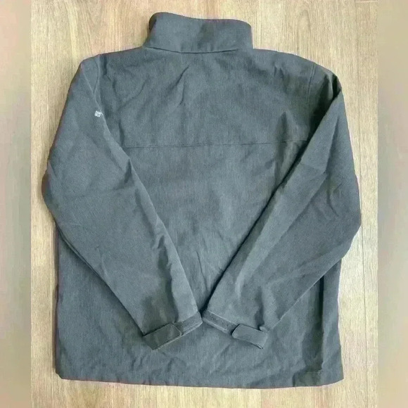 Columbia Mens Ascender Softshell Full Zip Jacket Graphite Seattle Mariners XL - Picture 4 of 14